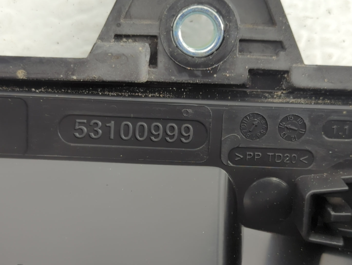 2012-2017 Fiat 500 Fusebox Fuse Box Panel Relay Module P/N:53100999 Fits Fits 2012 2013 2014 2015 2016 2017 OEM Used Auto Pa