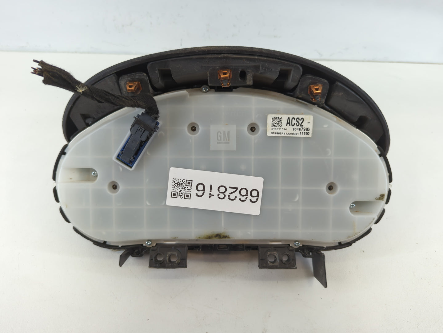 2013-2017 Fiat 500 Instrument Cluster Speedometer Gauges P/N:95487986 Fits Fits 2013 2014 2015 2016 2017 OEM Used Auto Parts