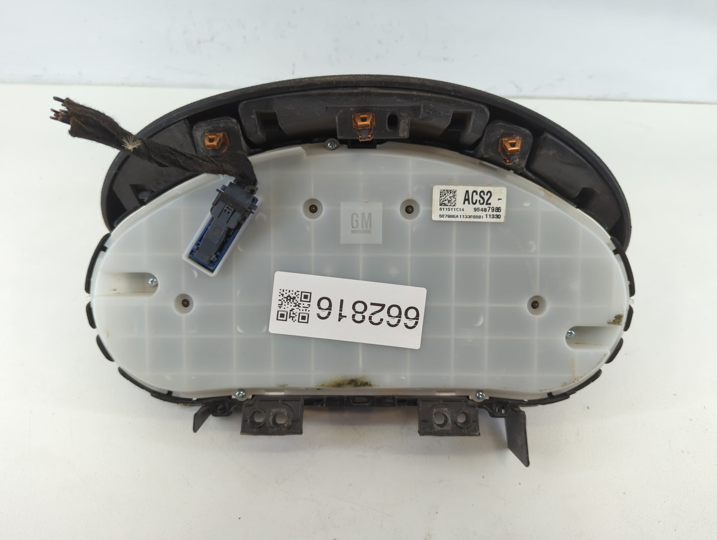 2013-2017 Fiat 500 Instrument Cluster Speedometer Gauges P/N:95487986 Fits Fits 2013 2014 2015 2016 2017 OEM Used Auto Parts