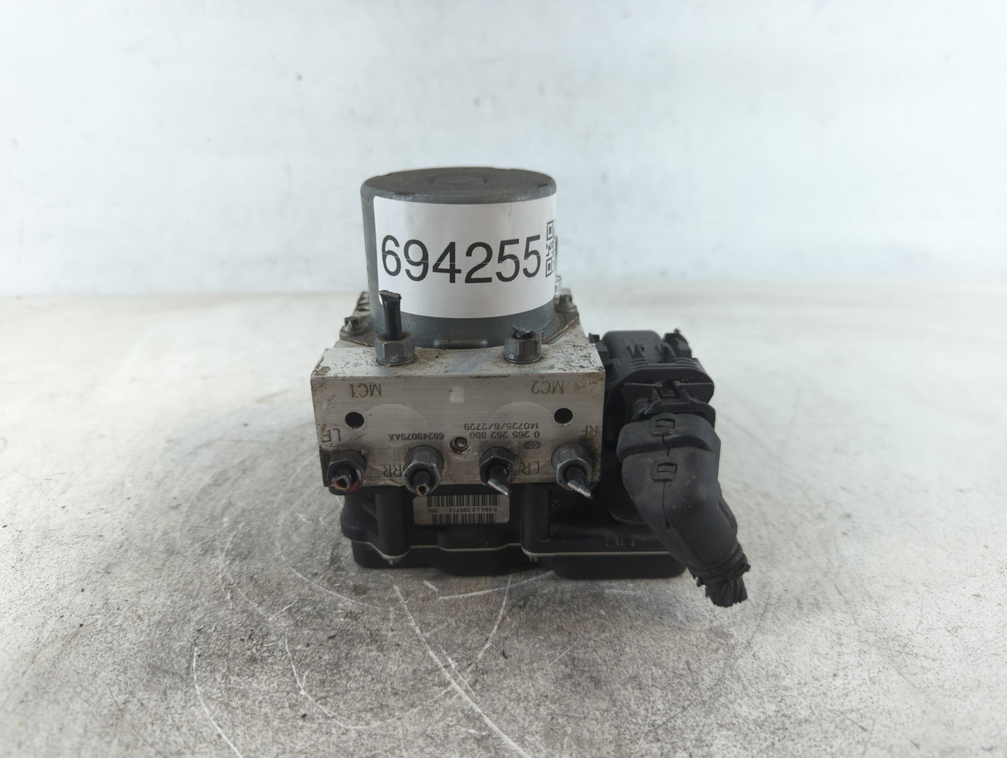 2012-2017 Fiat 500 ABS Pump Control Module Replacement P/N:68249079AA 0 265 252 800 Fits Fits 2012 2013 2014 2015 2016 2017 