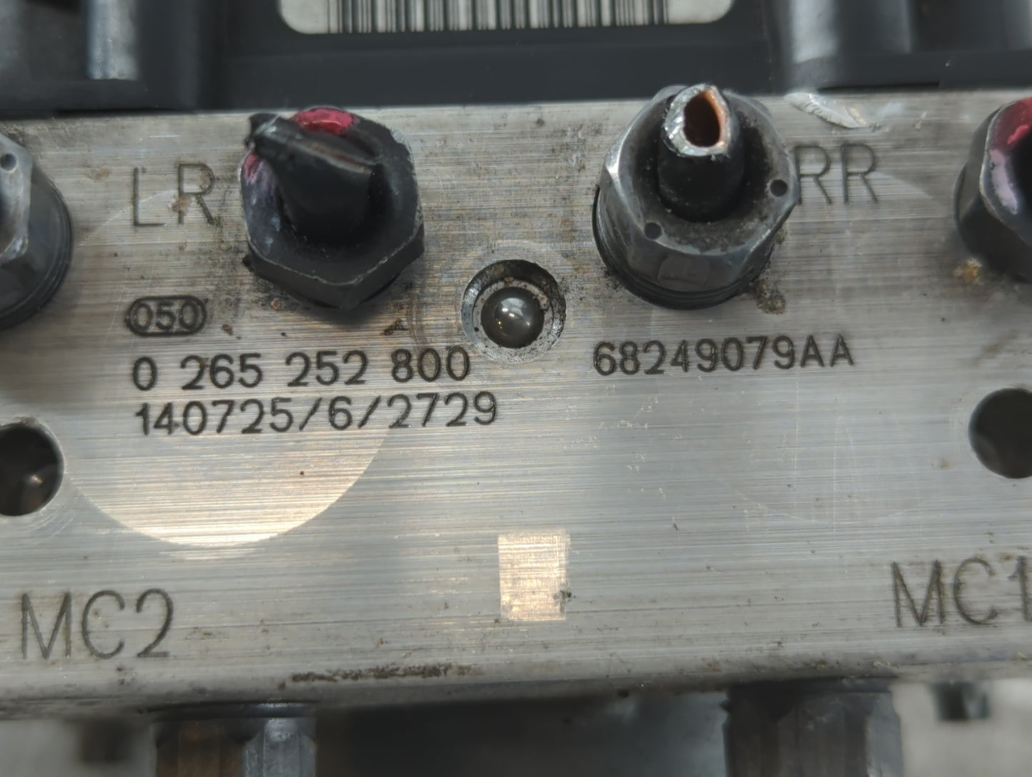 2012-2017 Fiat 500 ABS Pump Control Module Replacement P/N:68249079AA 0 265 252 800 Fits Fits 2012 2013 2014 2015 2016 2017 