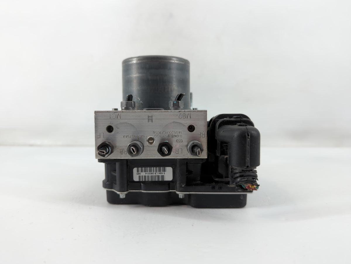 2012-2017 Fiat 500 Anti-Lock Brake ABS Pump Module Actuator OEM P/N:68249079AA 0 265 252 800 Fits OEM Used Auto Parts - Oemu