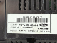 2015 Ford C-Max Radio AM FM Cd Player Receiver Replacement P/N:F1FT-18B955-CG Fits OEM Used Auto Parts - Oemusedautoparts1.c