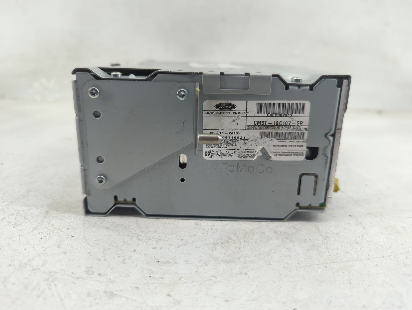 2013-2016 Ford C-Max Radio AM FM Cd Player Receiver Replacement P/N:CM5T-19C107-FP Fits Fits 2013 2014 2015 2016 OEM Used Au