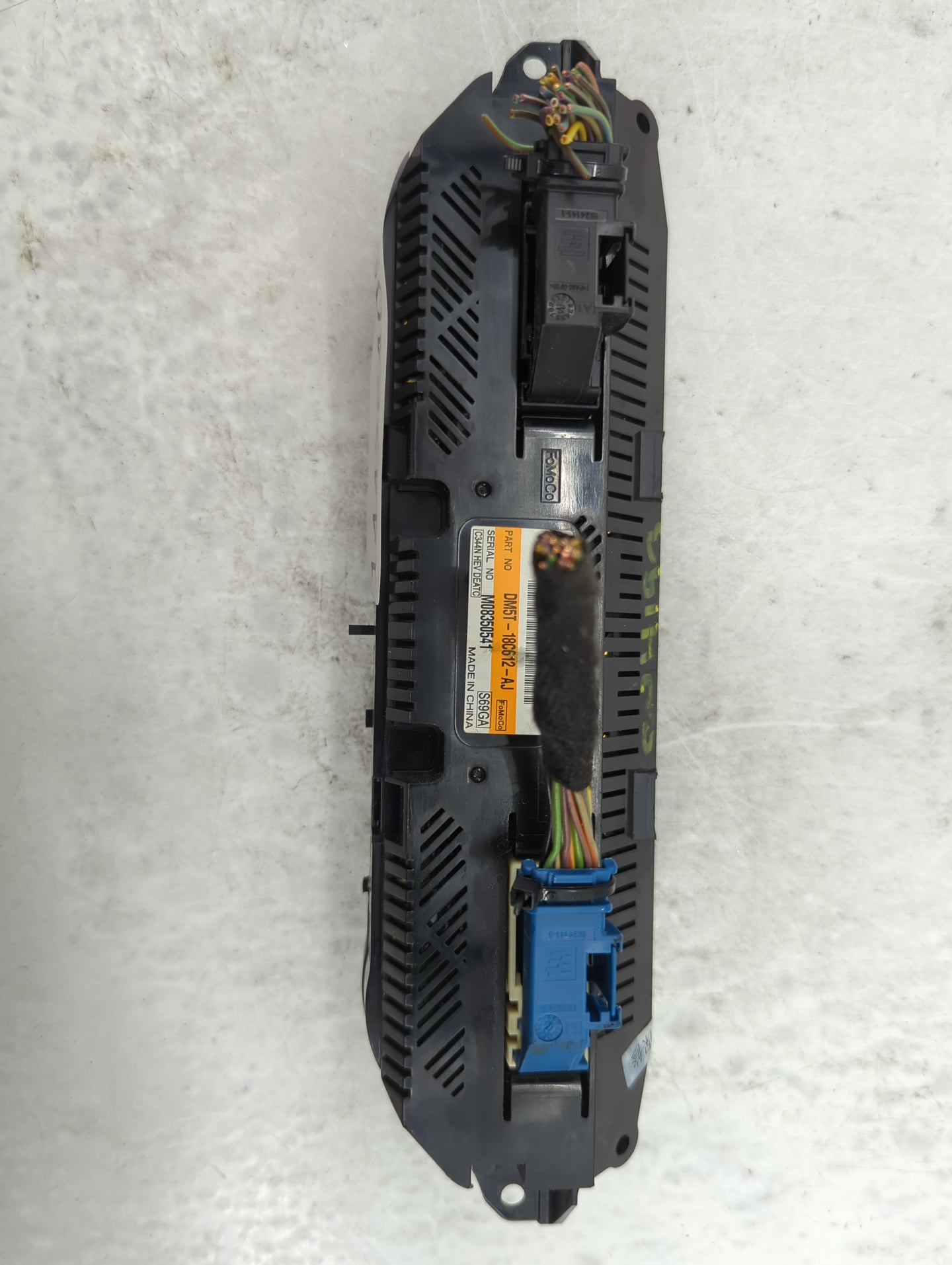 2013-2016 Ford C-Max Climate Control Module Temperature AC/Heater Replacement P/N:DM5T-18C612-AJ Fits Fits 2013 2014 2015 20