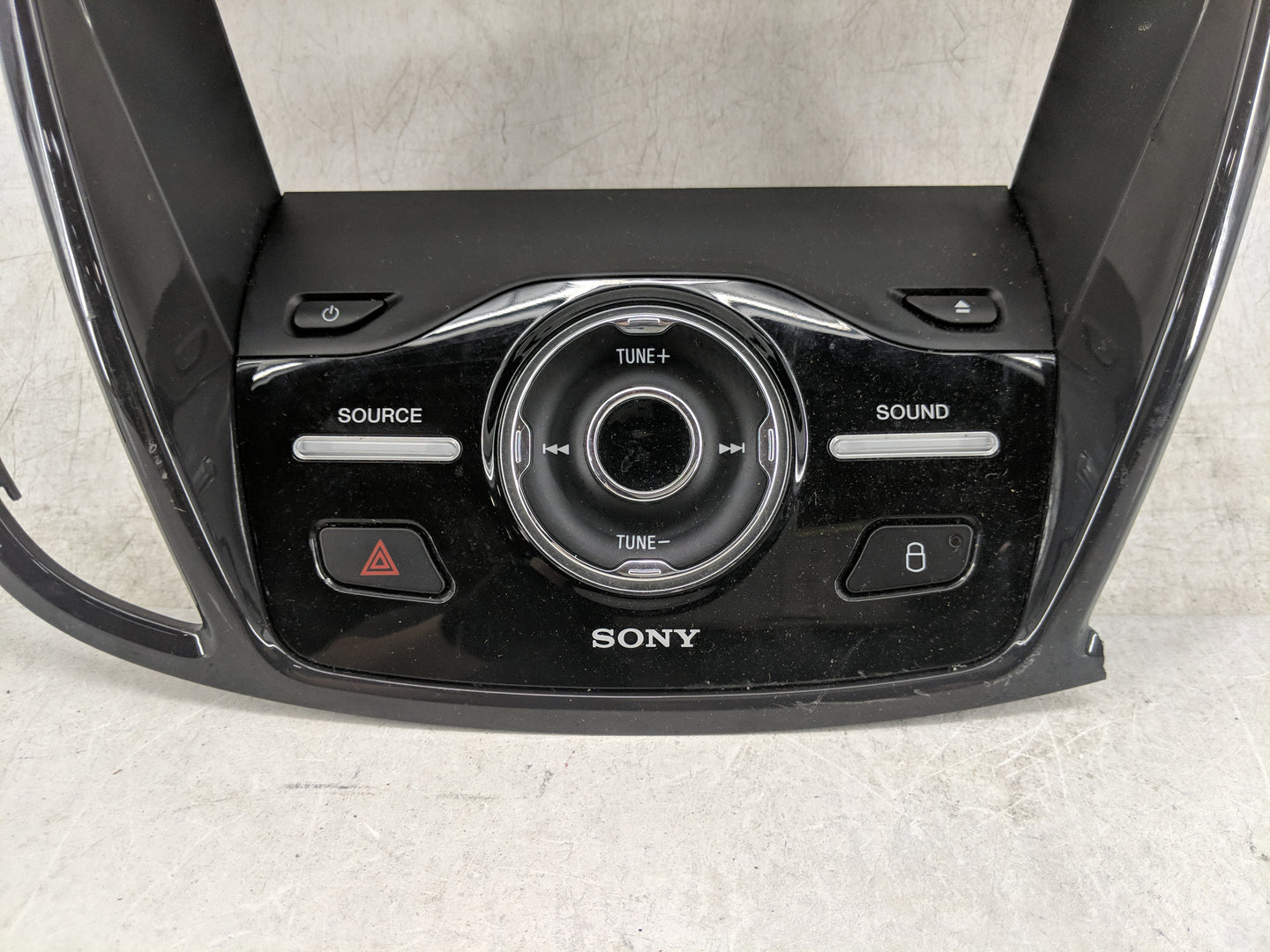 2015 Ford C-max Radio Control Panel Black - Oemusedautoparts1.com