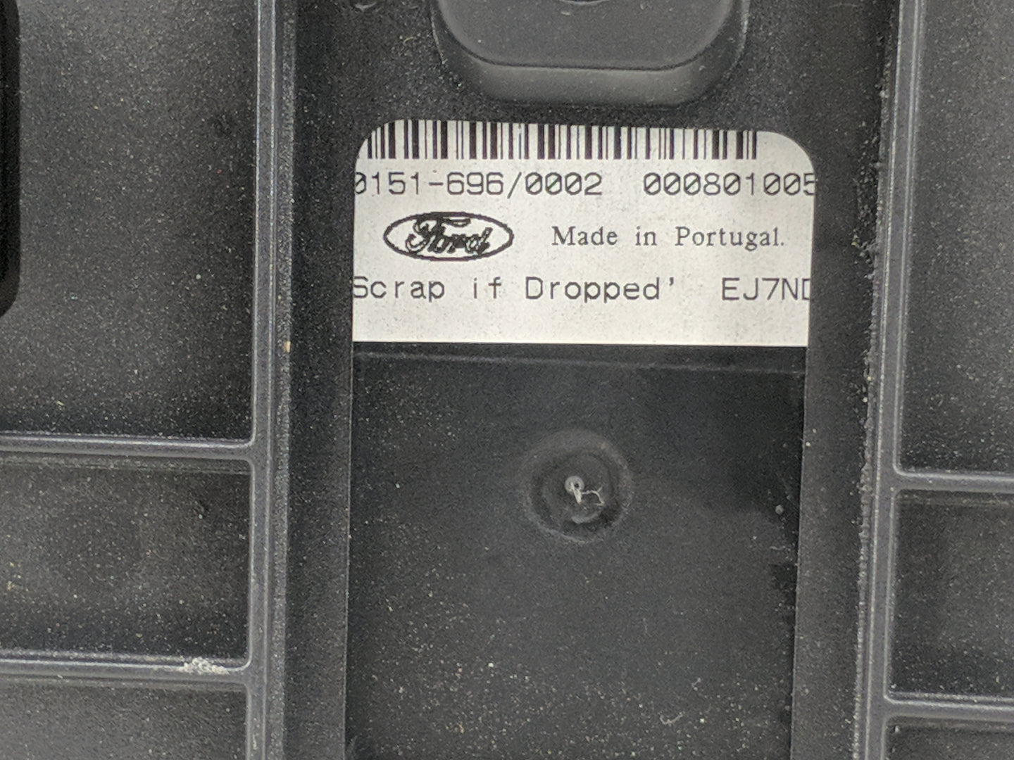 2015 Ford C-max Radio Control Panel Black - Oemusedautoparts1.com