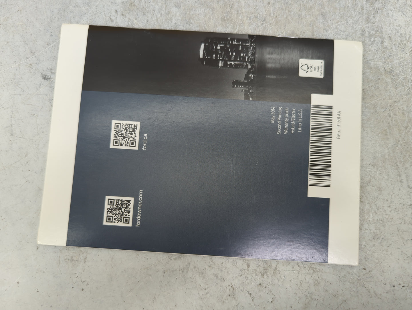 2015 Ford C-Max Owners Manual Book Guide P/N:FM5J19A321FA FM6J19T201AA OEM Used Auto Parts - Oemusedautoparts1.com