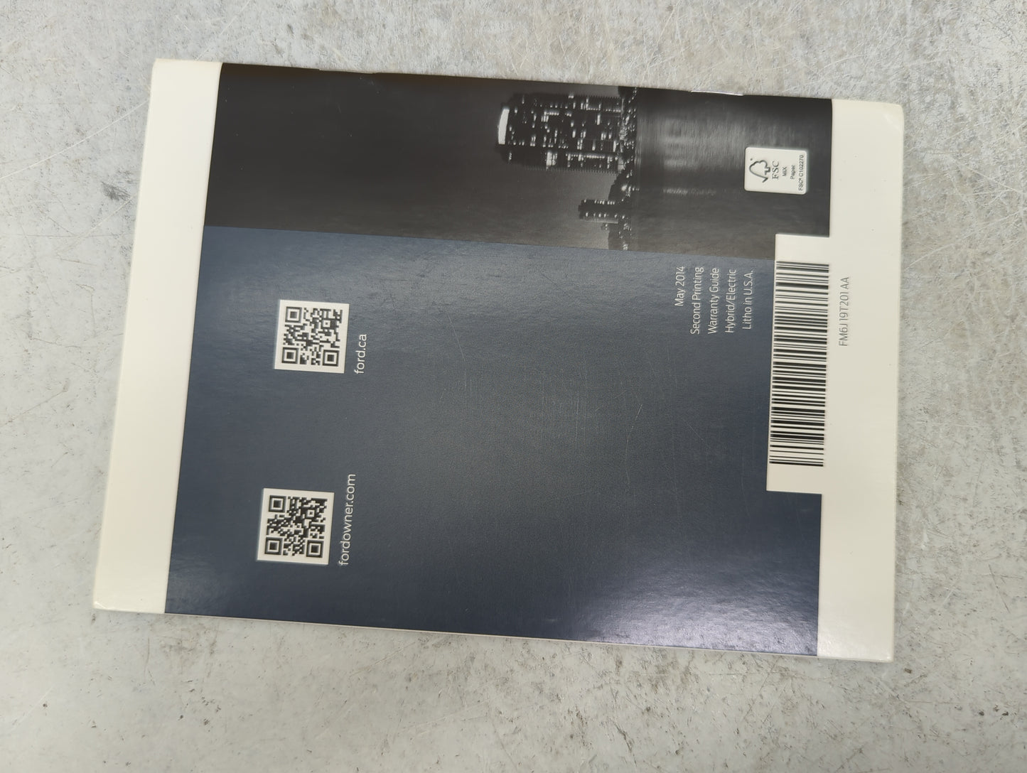 2015 Ford C-Max Owners Manual Book Guide P/N:FM5J19A321FA FM6J19T201AA OEM Used Auto Parts - Oemusedautoparts1.com