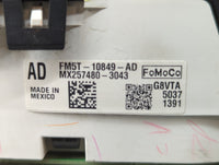 2015-2018 Ford C-Max Instrument Cluster Speedometer Gauges P/N:FM5T-10849-AD HM5T-10849-AC Fits Fits 2015 2016 2017 2018 OEM
