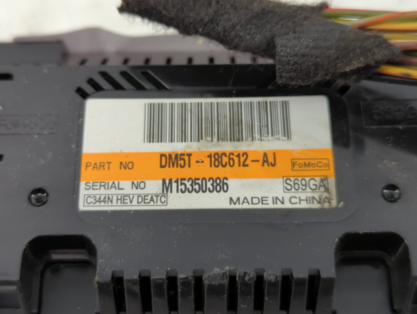 2013-2016 Ford C-Max Climate Control Module Temperature AC/Heater Replacement P/N:DM5T-18C612-AJ DM5T-18C612-AH Fits OEM Use