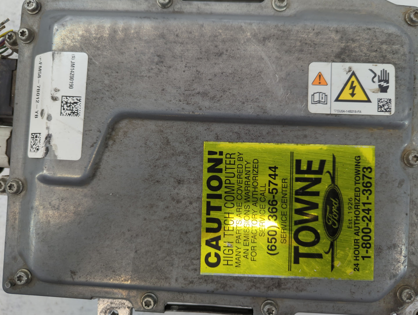 2013-2018 Ford C-Max Hybrid DC Synergy Drive Power Inverter P/N:FM58-7B012-YB Fits Fits 2013 2014 2015 2016 2017 2018 OEM Us