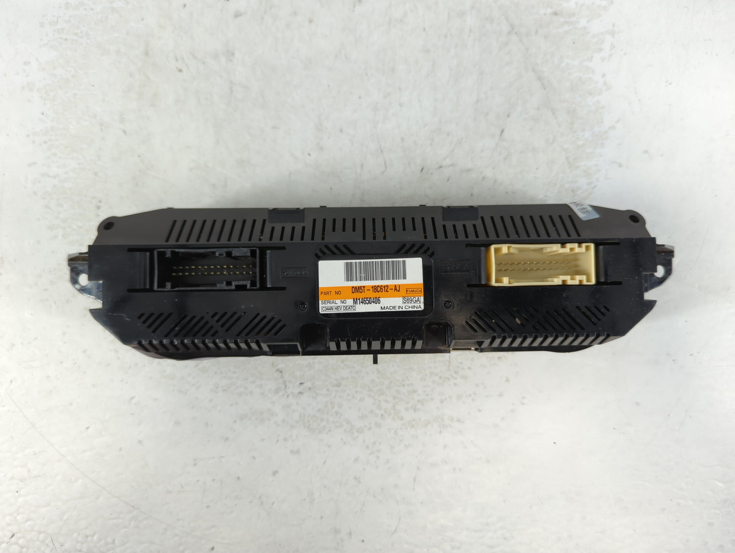 2013-2016 Ford C-Max Climate Control Module Temperature AC/Heater Replacement Fits Fits 2013 2014 2015 2016 OEM Used Auto Pa
