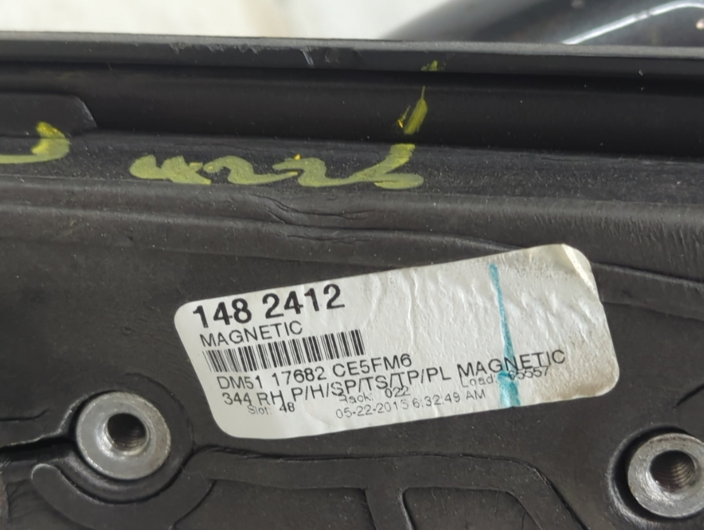 2015 Ford Cmax Passenger Side View Mirror - Right Door Mirror OEM Used - Oemusedautoparts1.com