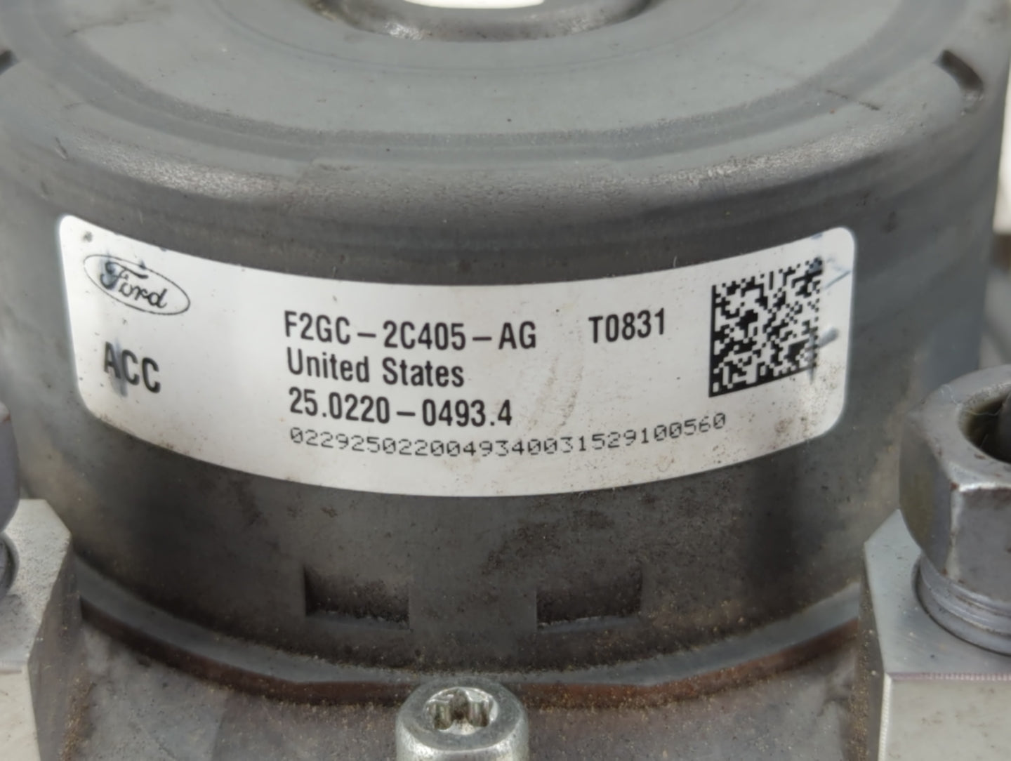 2015-2018 Ford Edge ABS Pump Control Module Replacement P/N:F2GC-2C405-AG Fits Fits 2015 2016 2017 2018 OEM Used Auto Parts 