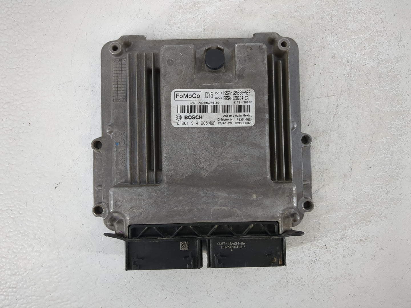 2015-2018 Ford Edge PCM Engine Control Computer ECU ECM PCU OEM P/N:F2GA-12A650-AEF Fits Fits 2015 2016 2017 2018 2019 OEM U