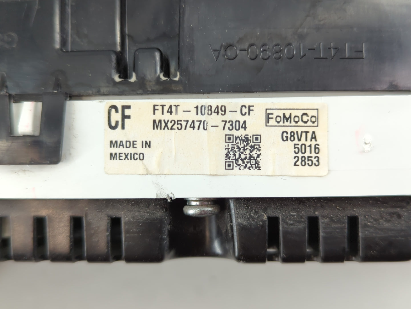 2015 Ford Edge Instrument Cluster Speedometer Gauges P/N:FT4T-10849-CF Fits OEM Used Auto Parts - Oemusedautoparts1.com