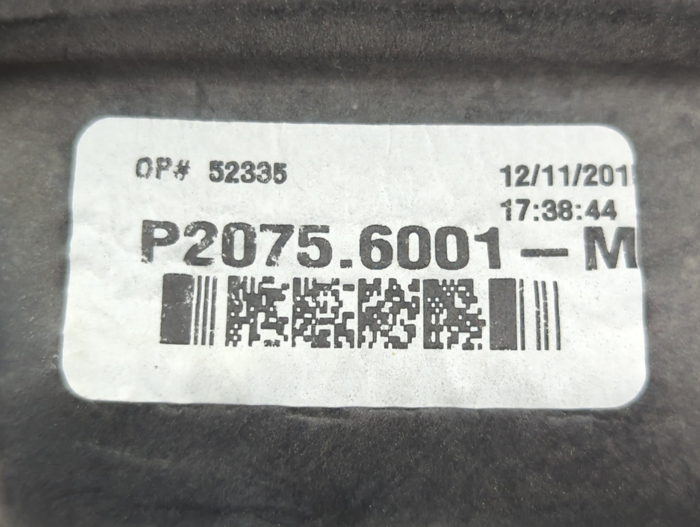 2015-2018 Ford Edge Driver Left Side View Manual Door Mirror Black - Oemusedautoparts1.com