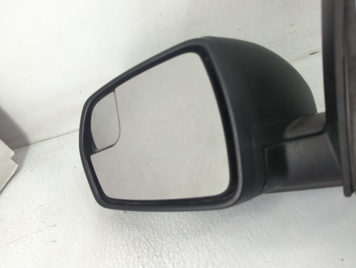 2015-2018 Ford Edge Driver Left Side View Manual Door Mirror Black - Oemusedautoparts1.com