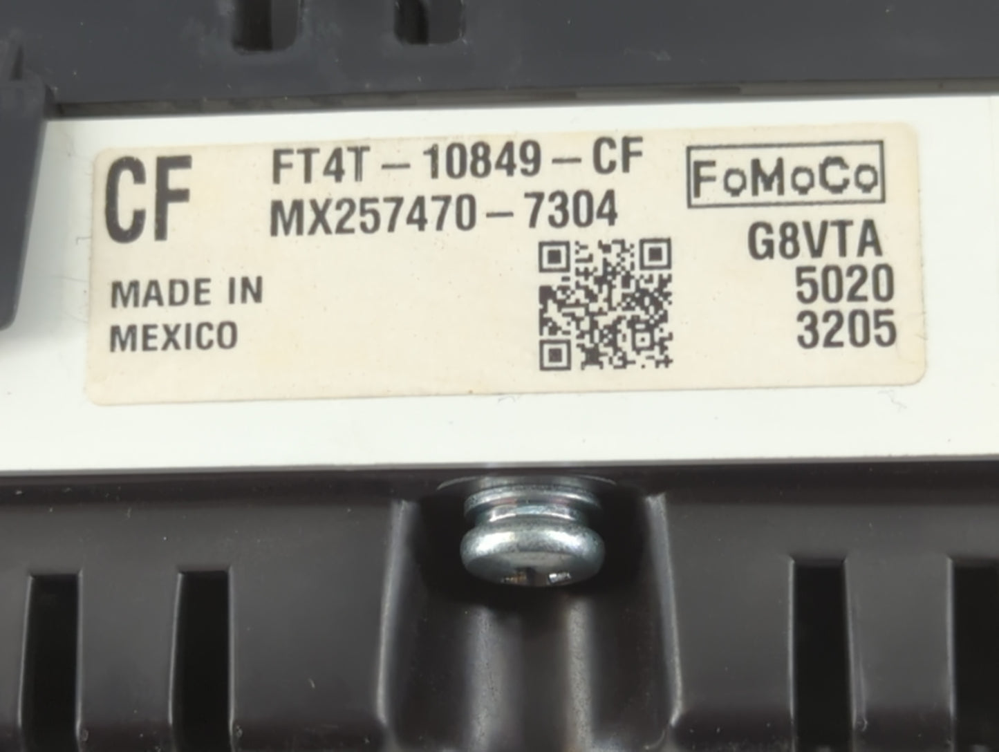 2015 Ford Edge Instrument Cluster Speedometer Gauges P/N:FT4T-10849-CF Fits OEM Used Auto Parts - Oemusedautoparts1.com