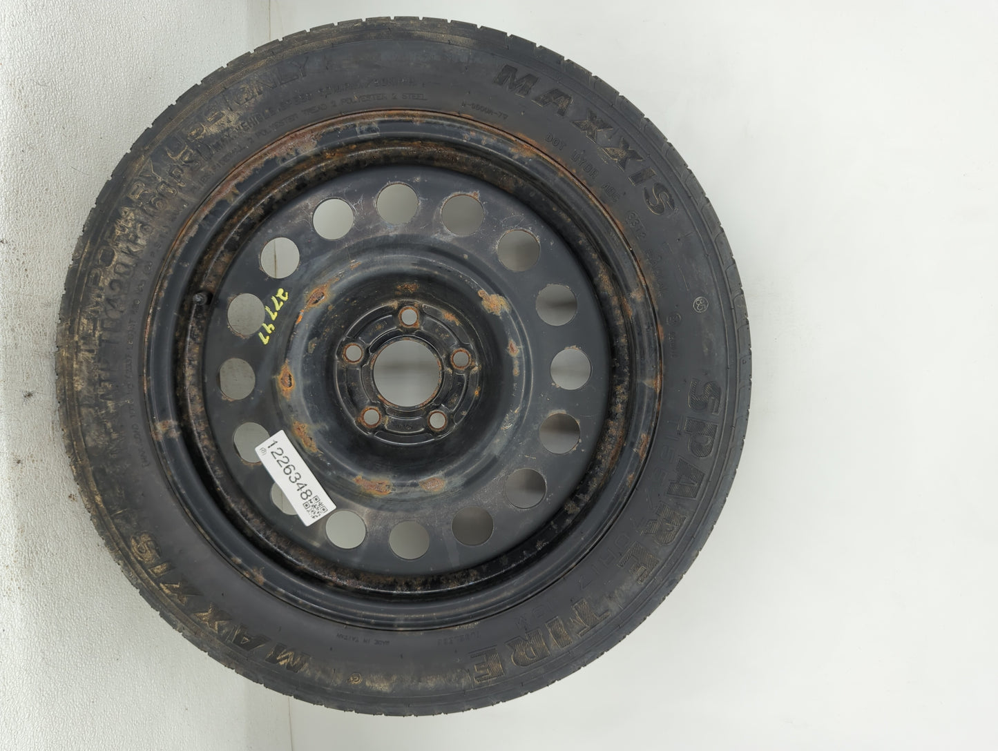 2015-2022 Ford Edge Spare Donut Tire Wheel Rim Oem 1226348 - Oemusedautoparts1.com