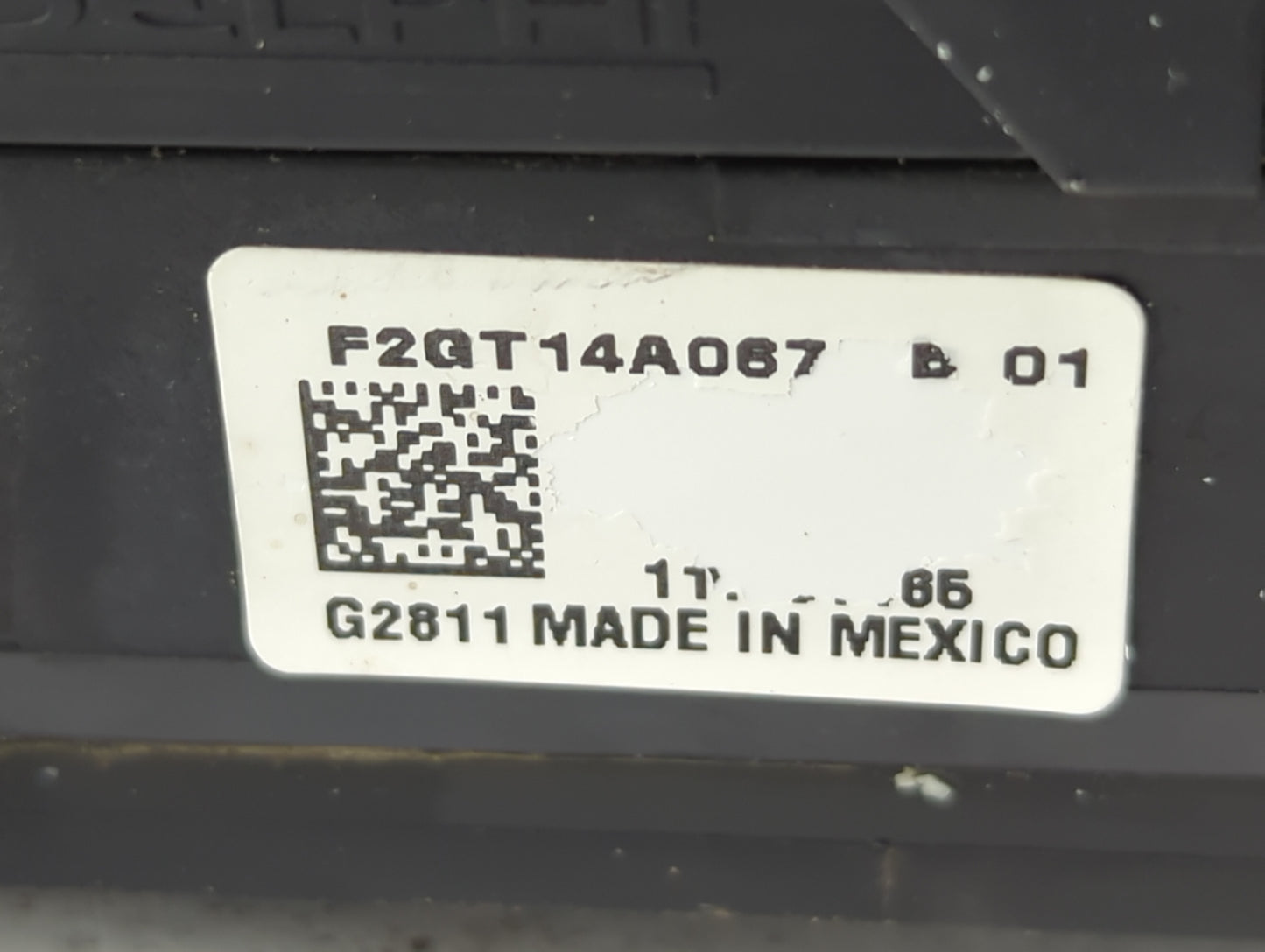 2015-2018 Ford Edge Fusebox Fuse Box Panel Relay Module P/N:F2GT14A067 Fits Fits 2015 2016 2017 2018 OEM Used Auto Parts - O