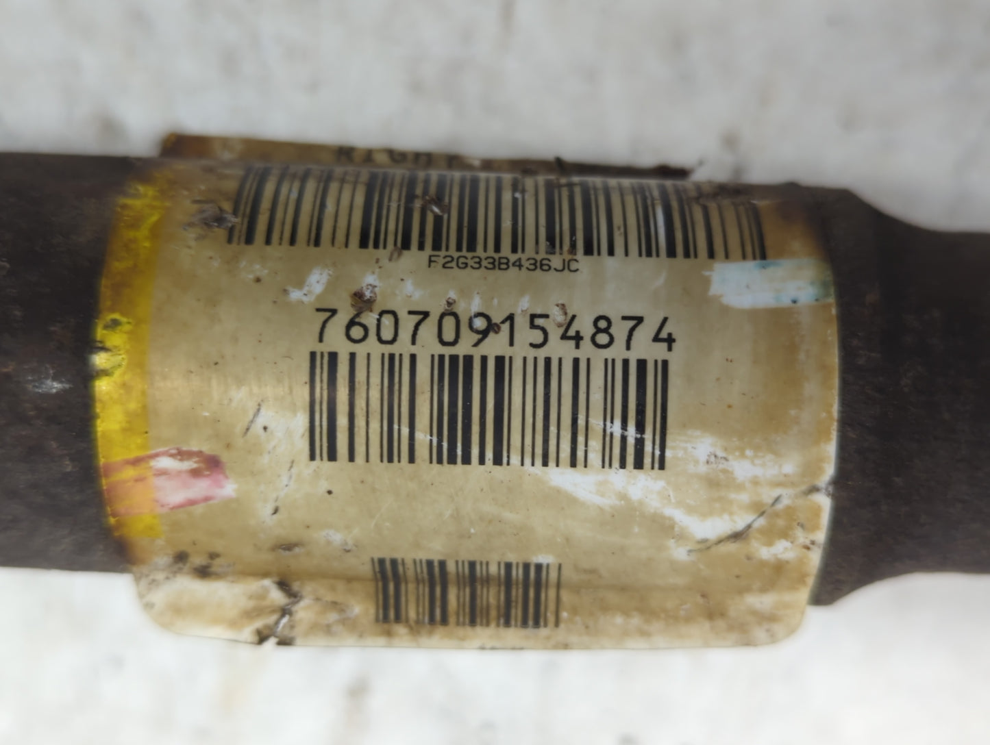 2015-2018 Ford Edge Axle Shaft Front Passenger Cv C/v - Oemusedautoparts1.com