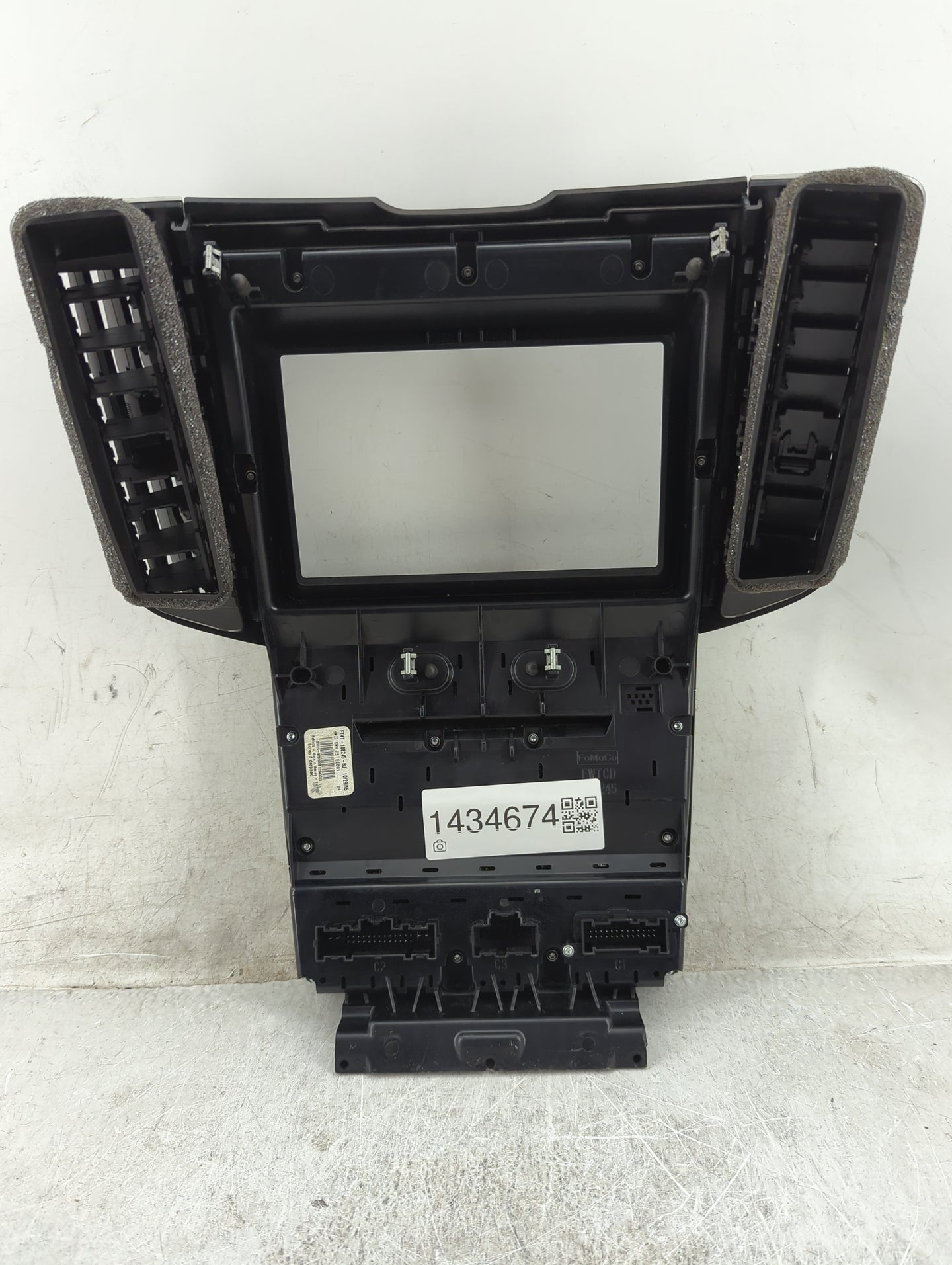 2015-2018 Ford Edge Radio Control Panel Black - Oemusedautoparts1.com