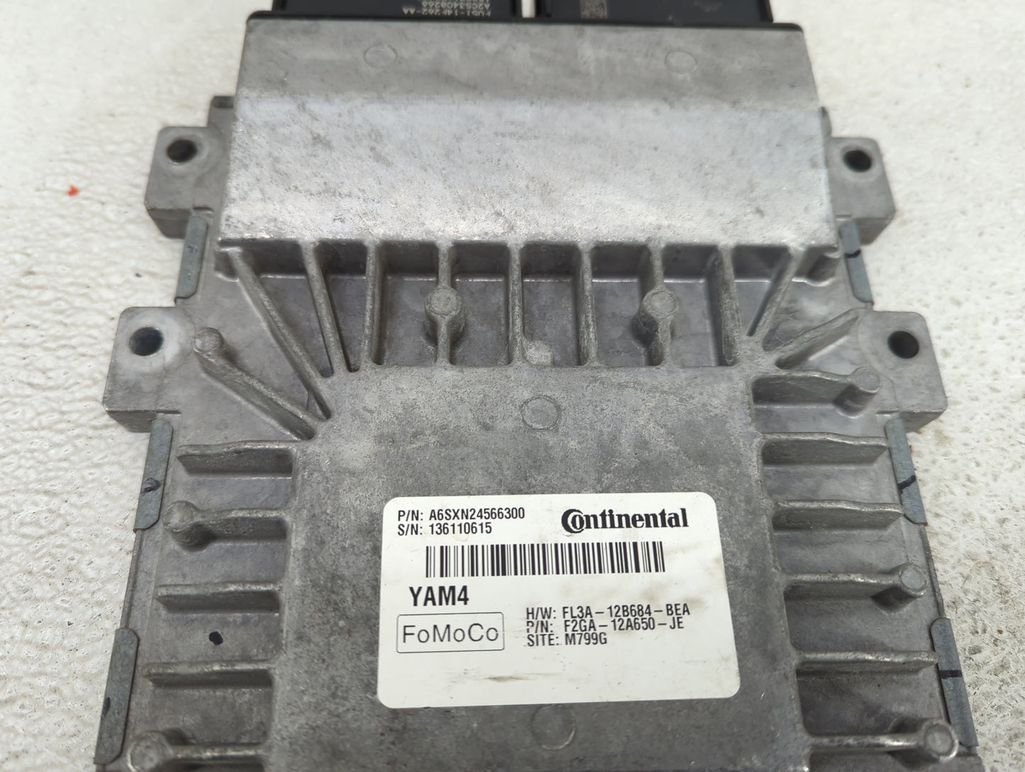 2015-2018 Ford Edge PCM Engine Control Computer ECU ECM PCU OEM P/N:A6SXN24566300 FL3A-12B684-BEA Fits OEM Used Auto Parts -