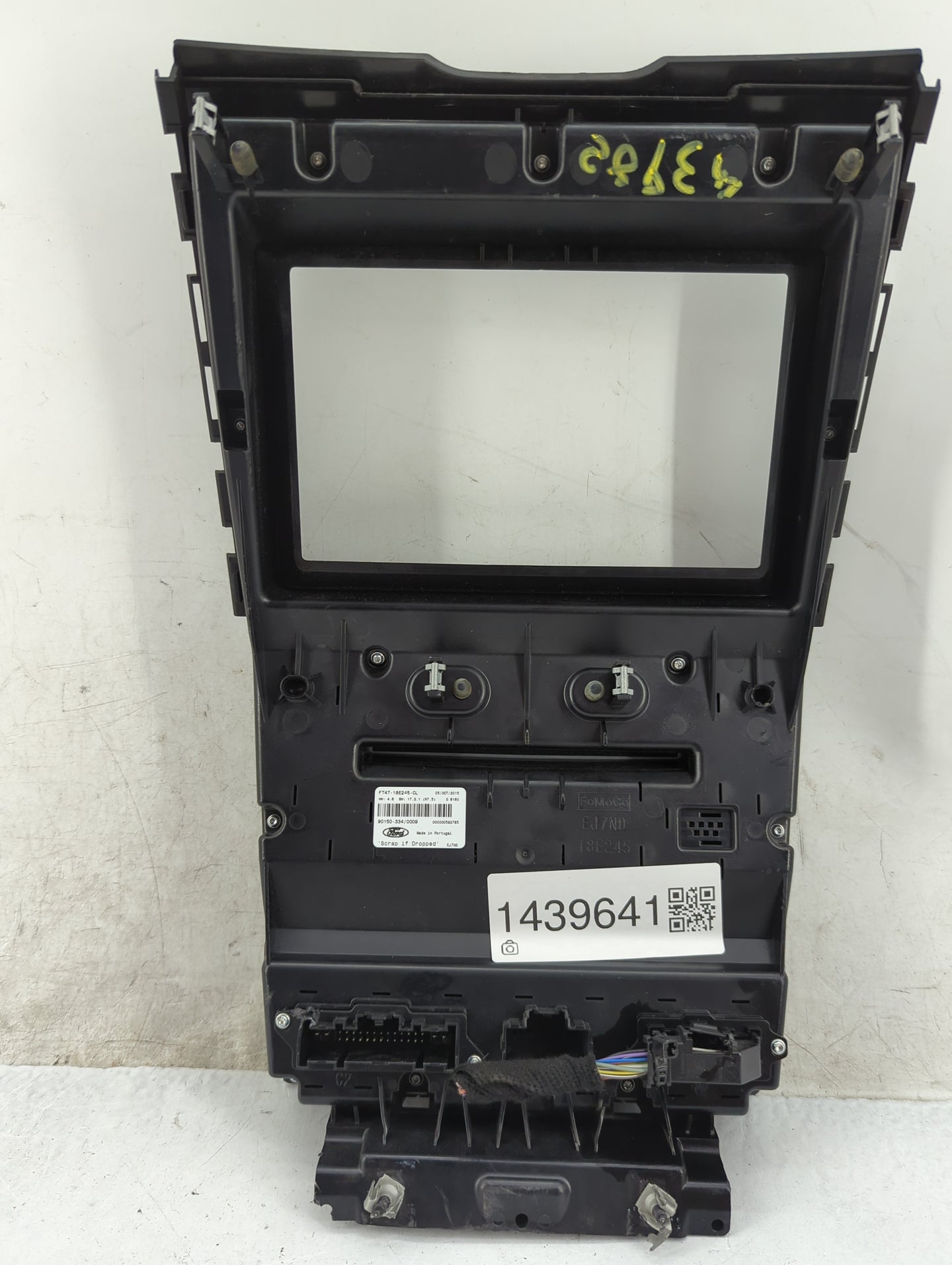 2015-2015 Ford Edge Radio Control Panel - Oemusedautoparts1.com