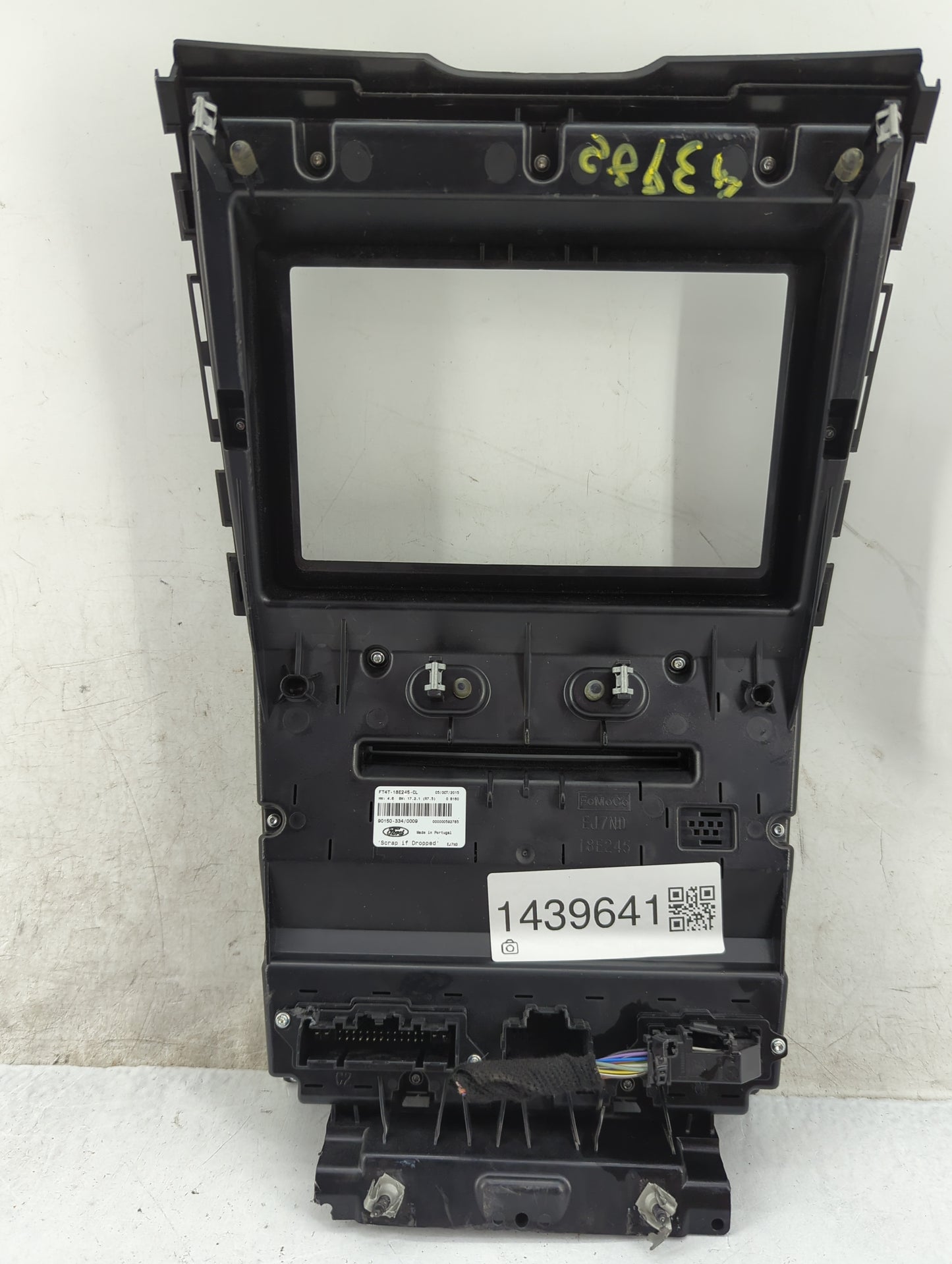 2015-2015 Ford Edge Radio Control Panel - Oemusedautoparts1.com