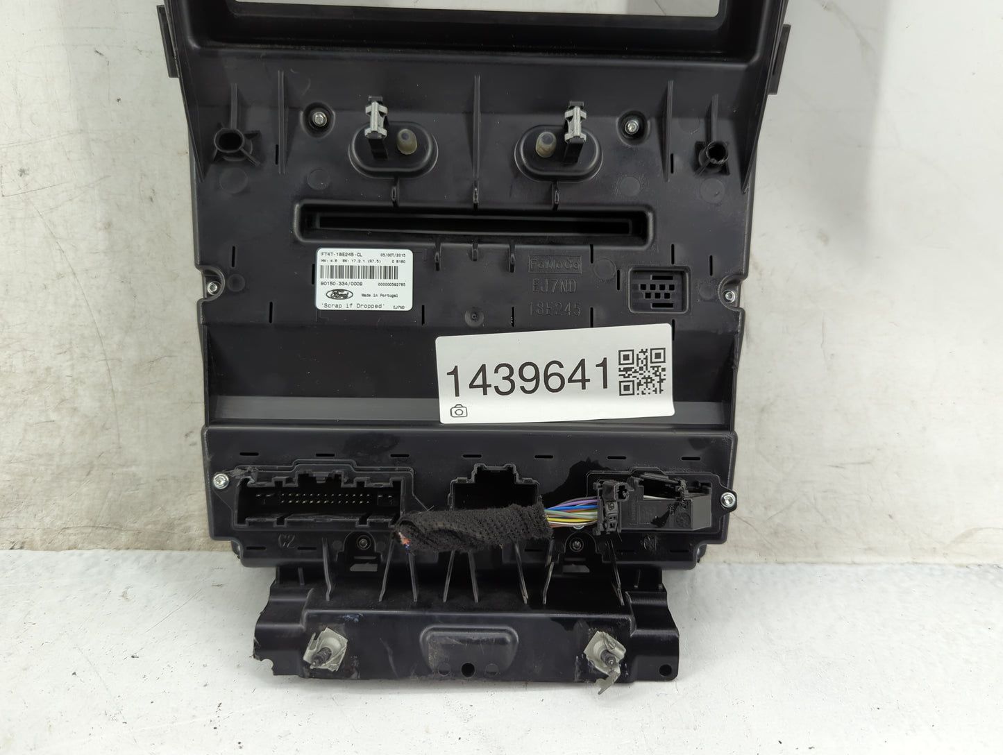 2015-2015 Ford Edge Radio Control Panel - Oemusedautoparts1.com