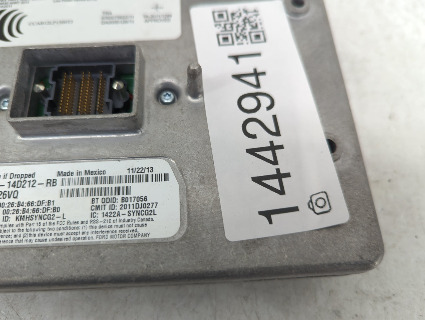 2015 Ford Edge Communication Control Module - Oemusedautoparts1.com