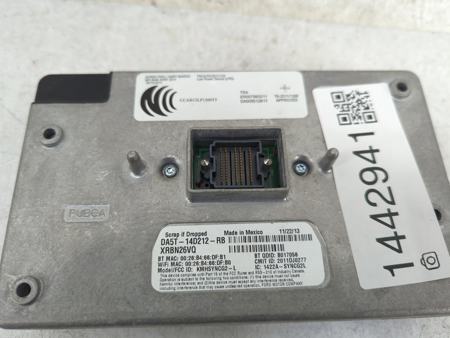 2015 Ford Edge Communication Control Module - Oemusedautoparts1.com