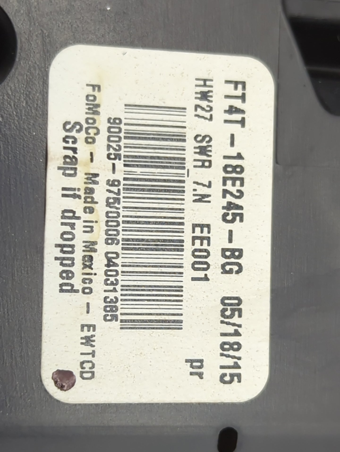 2015-2018 Ford Edge Radio Control Panel 1456329 - Oemusedautoparts1.com