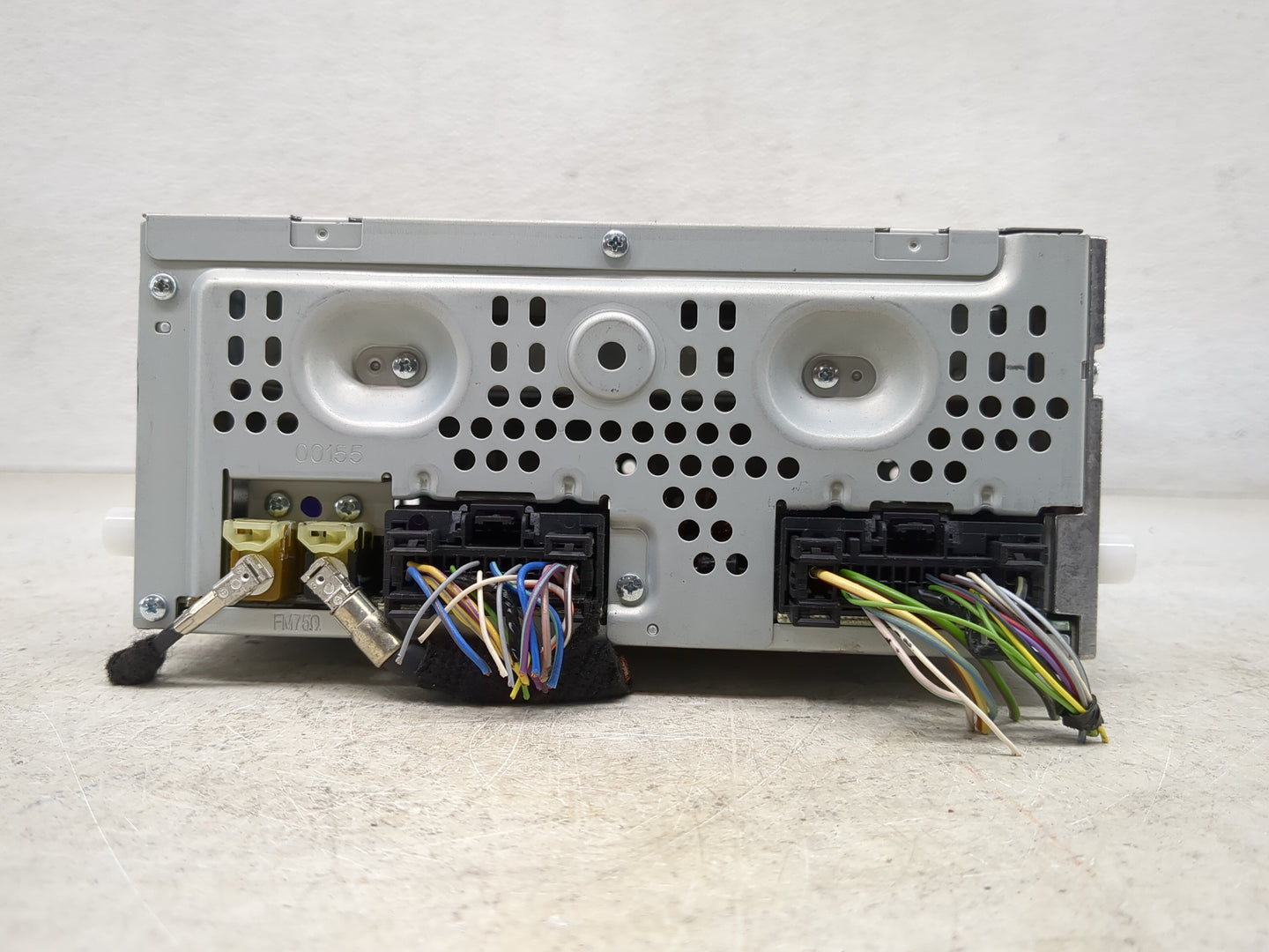 2015-2018 Ford Edge Radio AM FM Cd Player Receiver Replacement P/N:FT4T-19C107-HA Fits Fits 2015 2016 2017 2018 OEM Used Aut