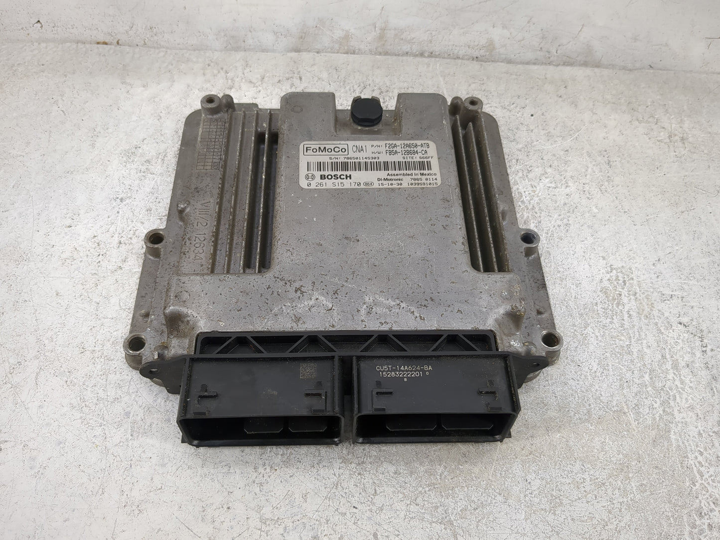 2015-2018 Ford Edge PCM Engine Control Computer ECU ECM PCU OEM P/N:F2GA-12A650-ATB FB5A-12B684-CA Fits OEM Used Auto Parts 