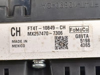 2015 Ford Edge Instrument Cluster Speedometer Gauges P/N:FT4T-10849-CH FT4T-10890-CA, MX257470-7306, G8VTA Miles: Fits OEM U