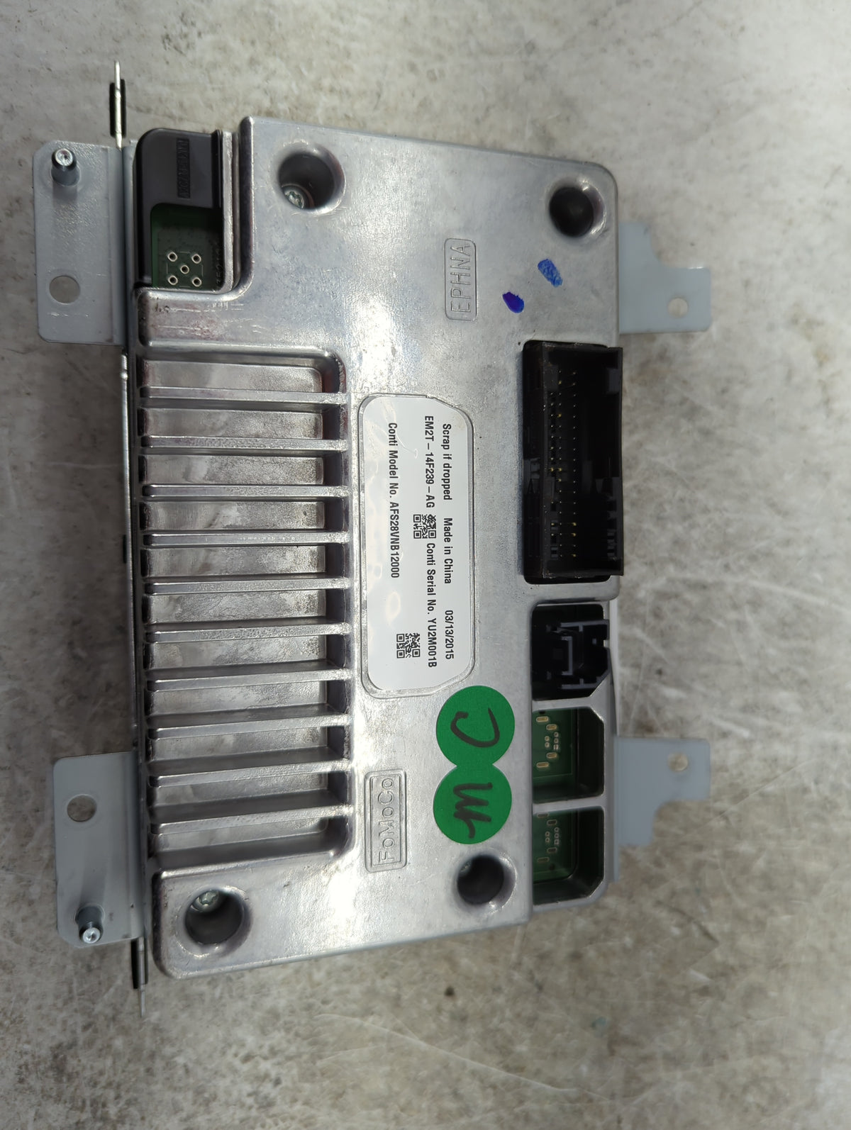 2015-2018 Ford Edge Information Radio Display Screen 1514171 - Oemusedautoparts1.com