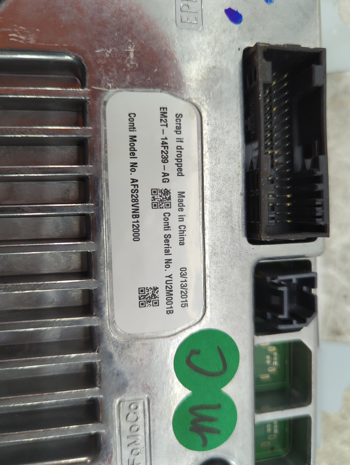 2015-2018 Ford Edge Information Radio Display Screen 1514171 - Oemusedautoparts1.com