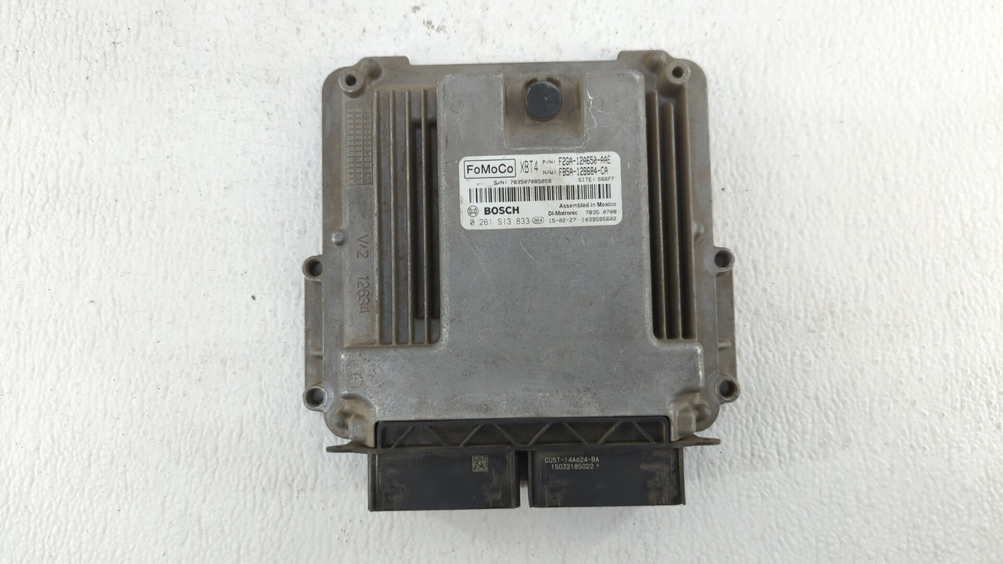 2015-2018 Ford Edge PCM Engine Control Computer ECU ECM PCU OEM P/N:GB5A-12A650-YA F2GA-12A650-AAE Fits OEM Used Auto Parts 