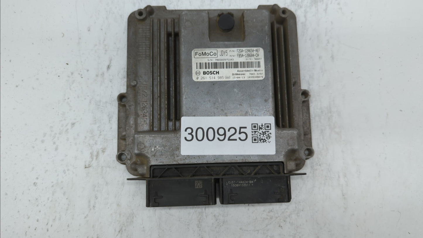 2015-2018 Ford Edge PCM Engine Control Computer ECU ECM PCU OEM P/N:F2GA-12A650-AEF G2GA-12A650-ARA Fits OEM Used Auto Parts