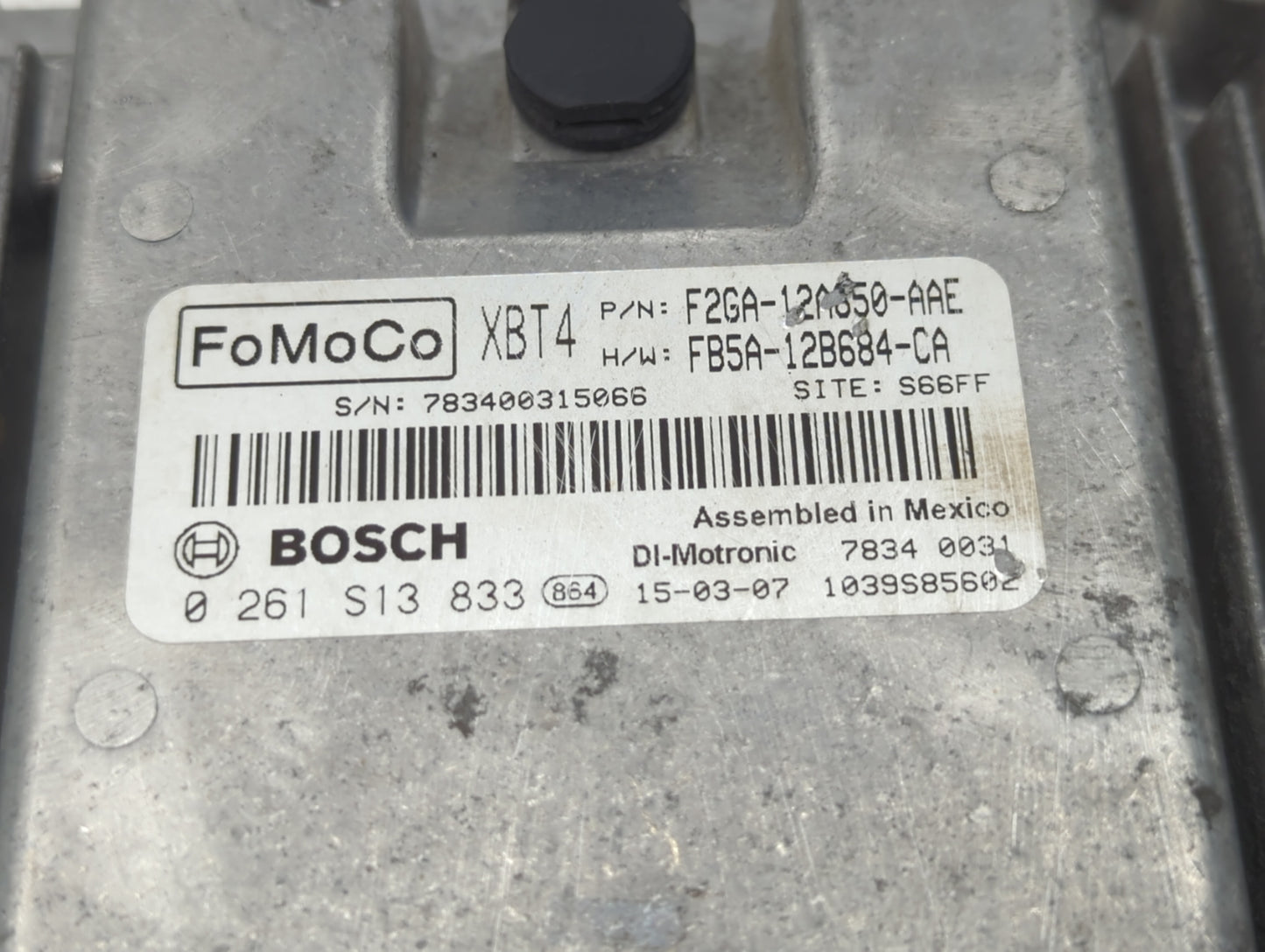2015-2018 Ford Edge PCM Engine Control Computer ECU ECM PCU OEM P/N:F2GA-12A650-AAE F2GA-12A650-BRB Fits OEM Used Auto Parts