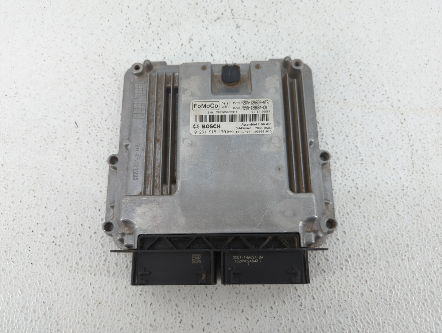 2015-2018 Ford Edge PCM Engine Control Computer ECU ECM PCU OEM P/N:F2GA-12A650-ATB FB5A-12B684-CA Fits OEM Used Auto Parts 