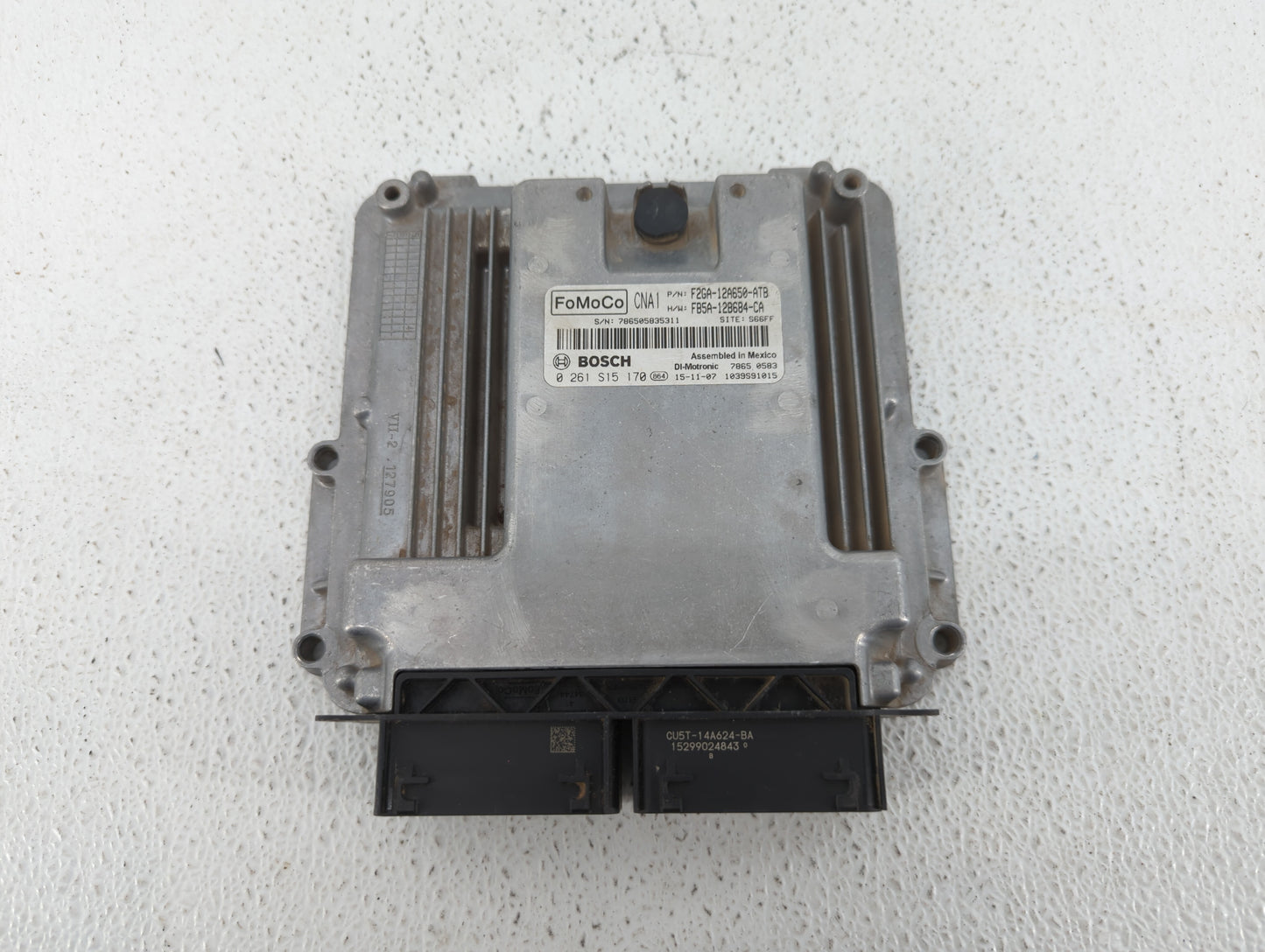 2015-2018 Ford Edge PCM Engine Control Computer ECU ECM PCU OEM P/N:F2GA-12A650-ATB FB5A-12B684-CA Fits OEM Used Auto Parts 