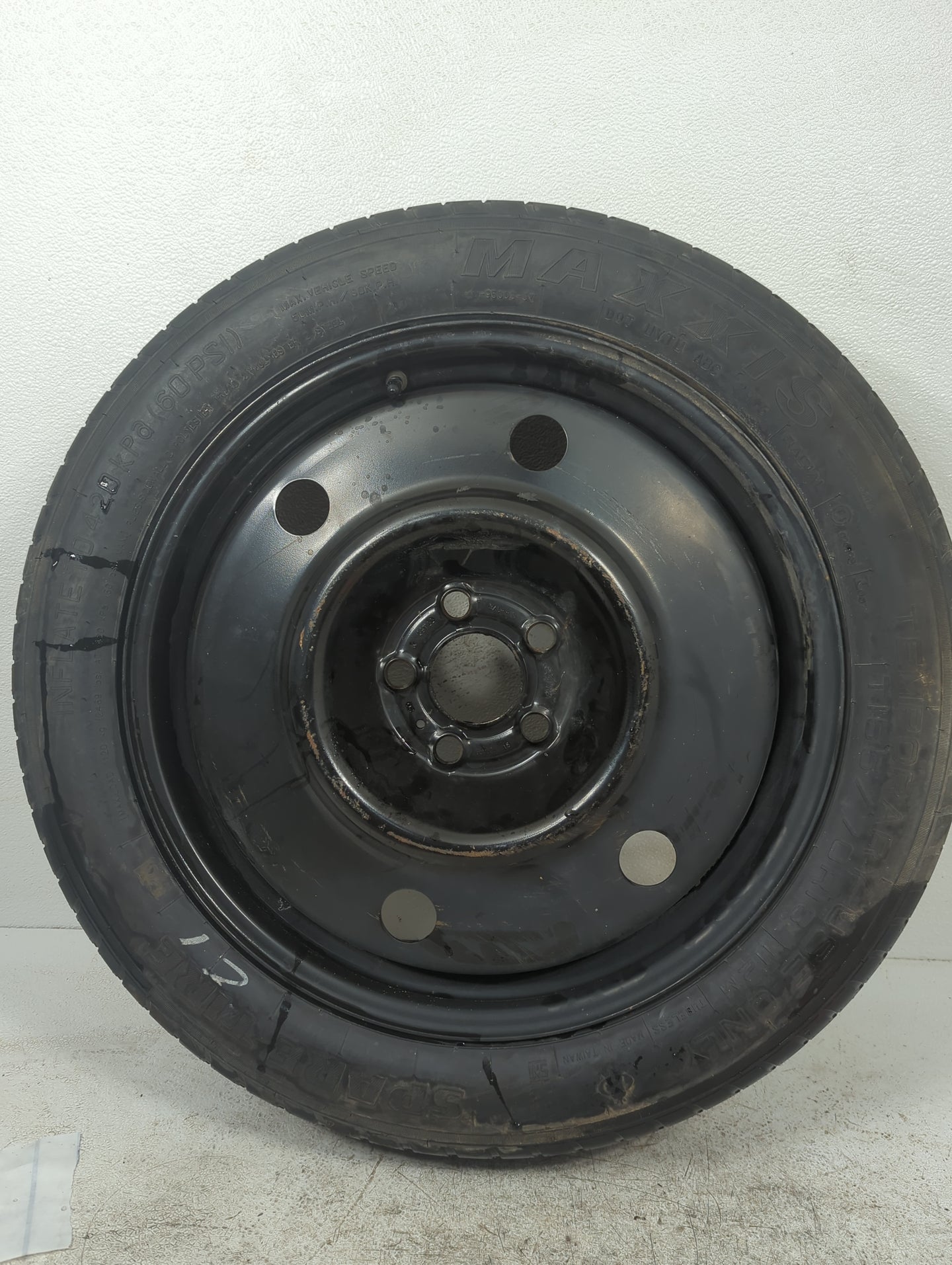 2015-2018 Ford Edge Spare Donut Tire Wheel Rim Oem 5037220 - Oemusedautoparts1.com