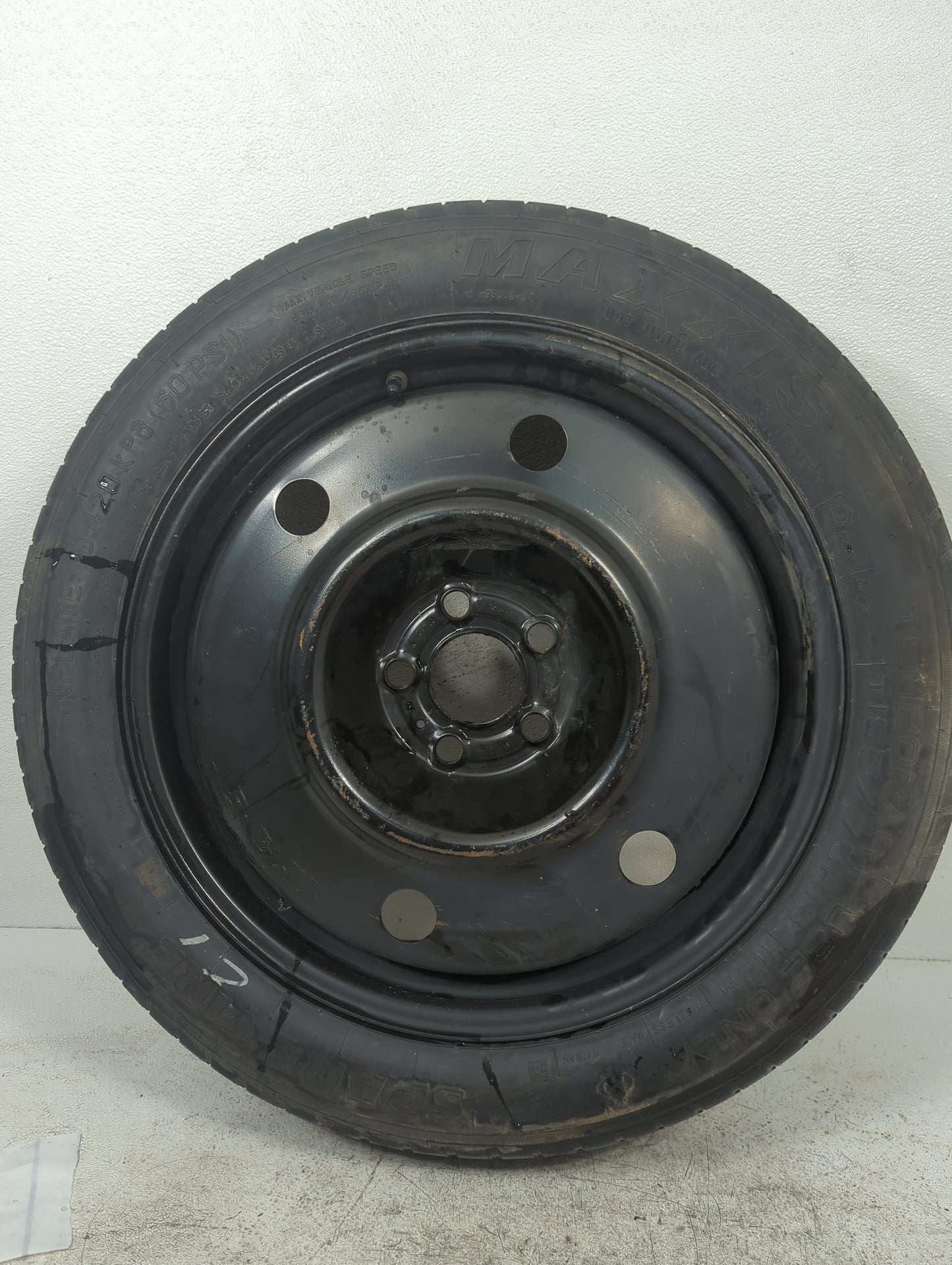 2015-2018 Ford Edge Spare Donut Tire Wheel Rim Oem 5037220 - Oemusedautoparts1.com