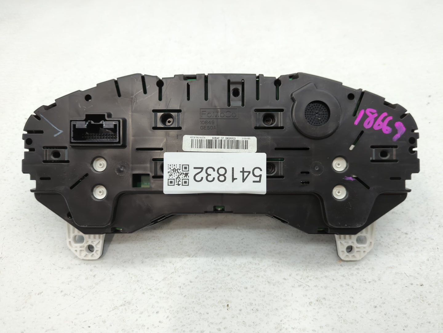 2015 Ford Edge Instrument Cluster Speedometer Gauges P/N:FT4T-10849-AG Fits OEM Used Auto Parts - Oemusedautoparts1.com