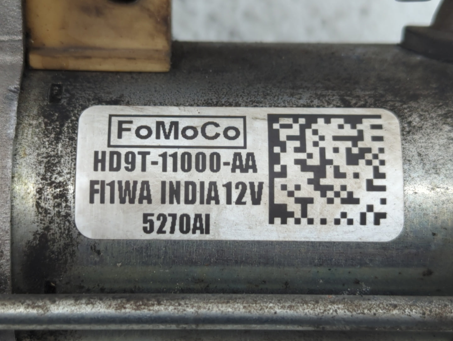 2007-2018 Ford Edge Car Starter Motor Solenoid OEM P/N:HD9T-11000-AA Fits OEM Used Auto Parts - Oemusedautoparts1.com