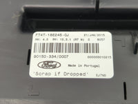 2015-2018 Ford Edge Radio Control Panel - Oemusedautoparts1.com